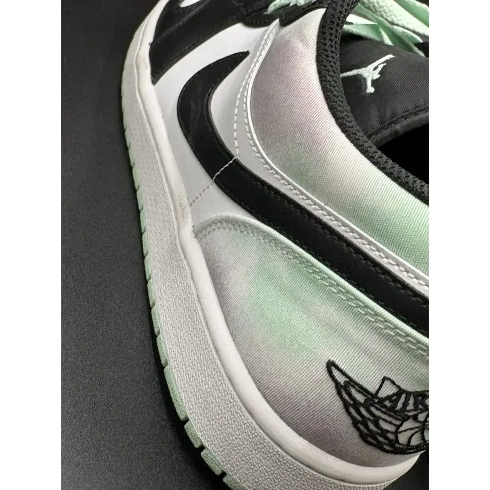Nike Air Jordan 1 Low SE Zen Master Tie Dye Black White Mint DM1199-100 Size 12.